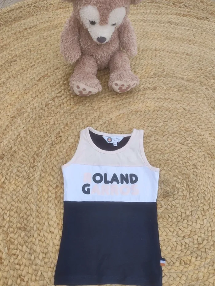 T shirt Roland Garros petit 4/5 ans