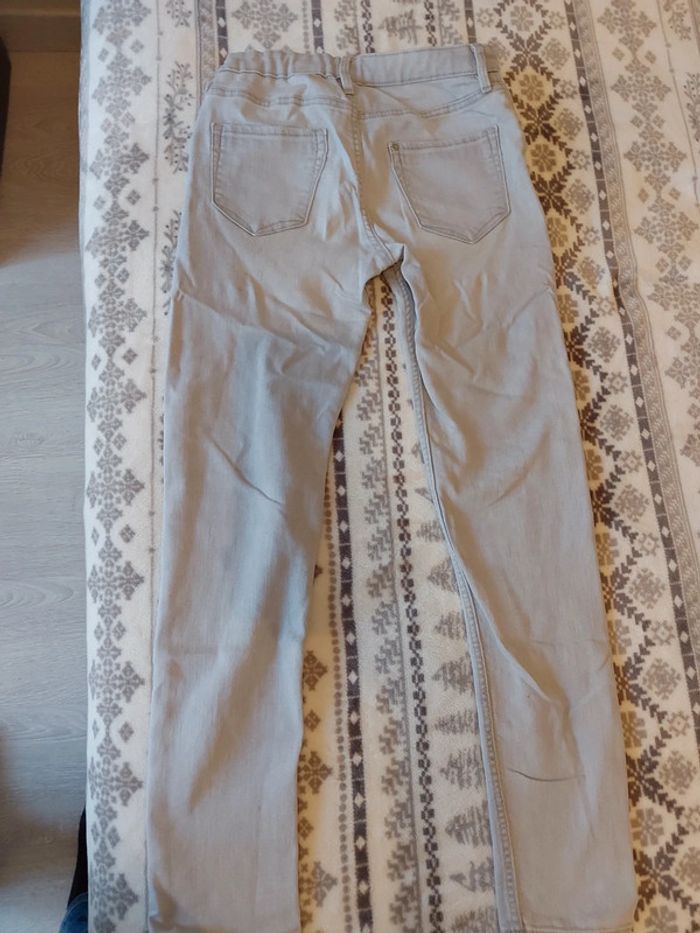 Jean gris taille 10 ans - photo numéro 2