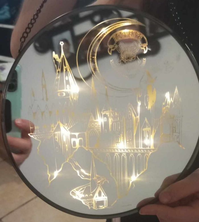 Miroir gravé - photo numéro 2