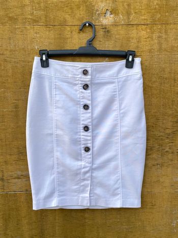 Jupe tailleur blanche zara
