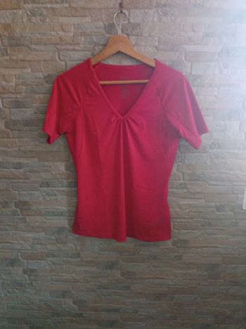 Top rouge Quechua 38