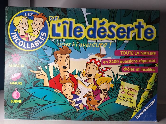 Île déserte les incollables