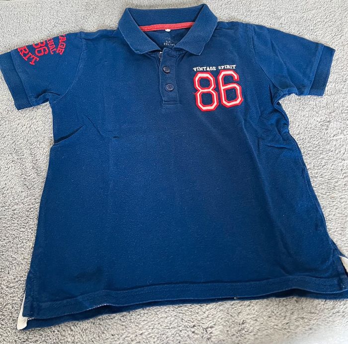 Lot 4 polos MC 5/6 ans (16) - photo numéro 6