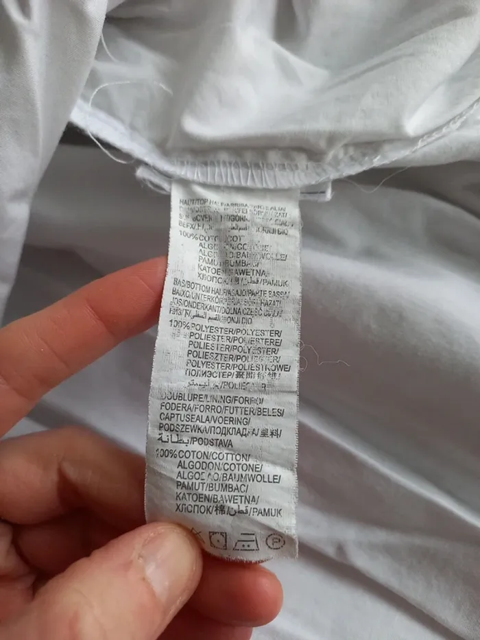 Robe blanche de cérémonie 8/10 ans - photo numéro 11