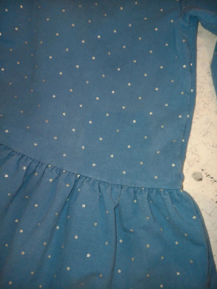 Robe sweat vieux bleu 10 ans okaidi pas de vinted go - photo numéro 2