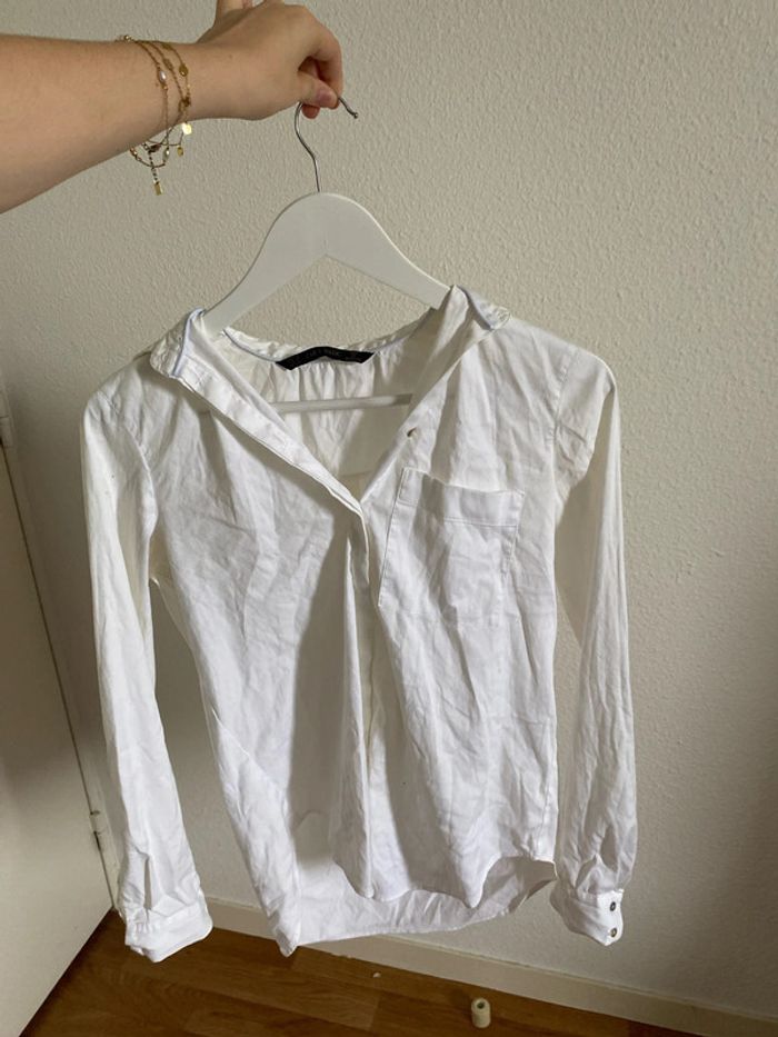 Chemise Zara blanche