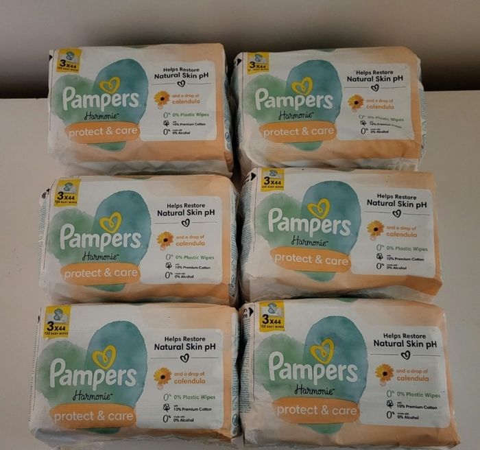 Lingette pampers Harmonie protect and care