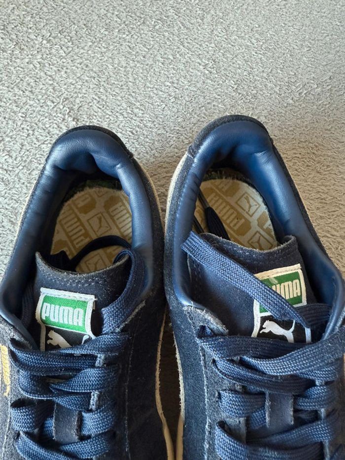 Puma Suède bleu - Taille 37 - photo numéro 2