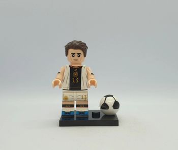 🎽 Figurine Footballeur Coupe du Monde 2022 Équipe de l'Allemagne - (Style Lego) 🎽