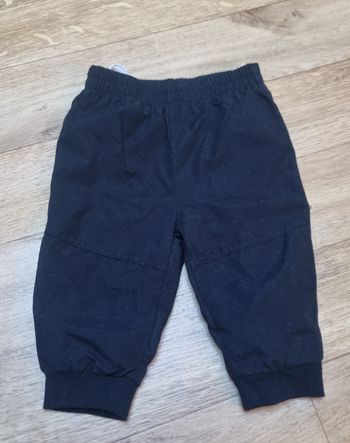 Pantalon bébé noir taille 6 mois garcon