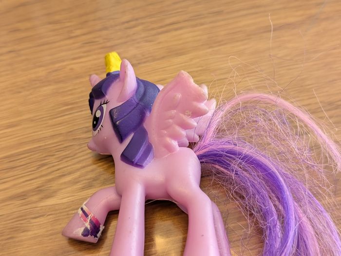 Petit poney pégase licorne environ 6 cm My Little pony - photo numéro 8