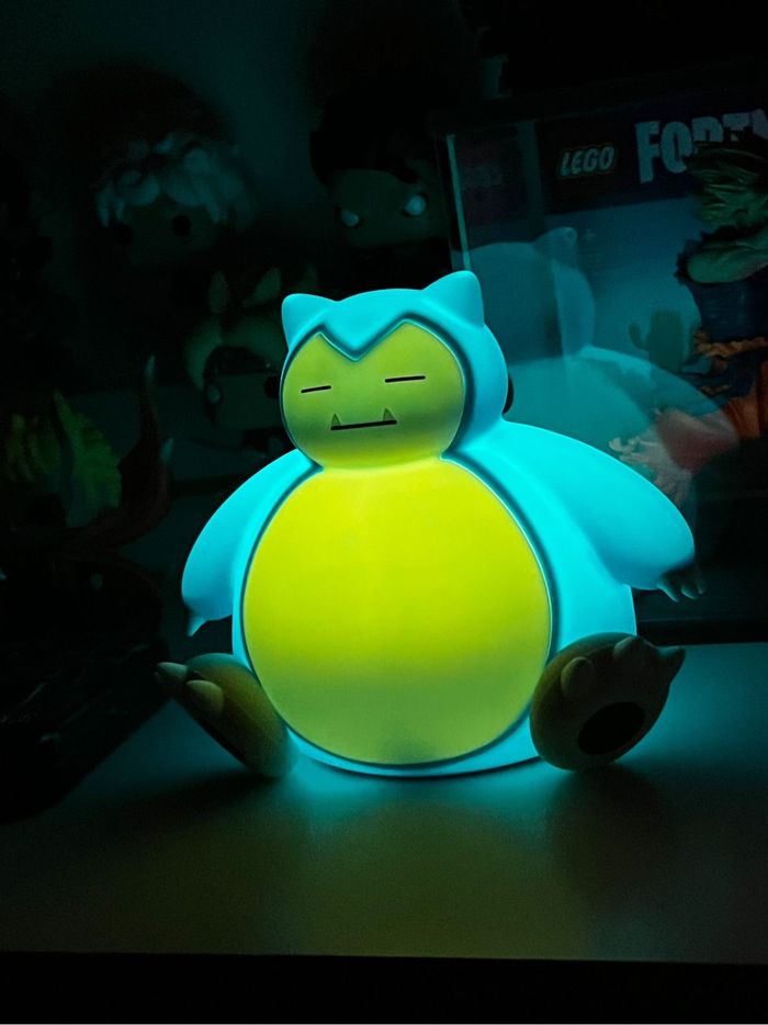 Langbowang Veilleuse Pokémon Ronflex Haute Qualité LED - photo numéro 3