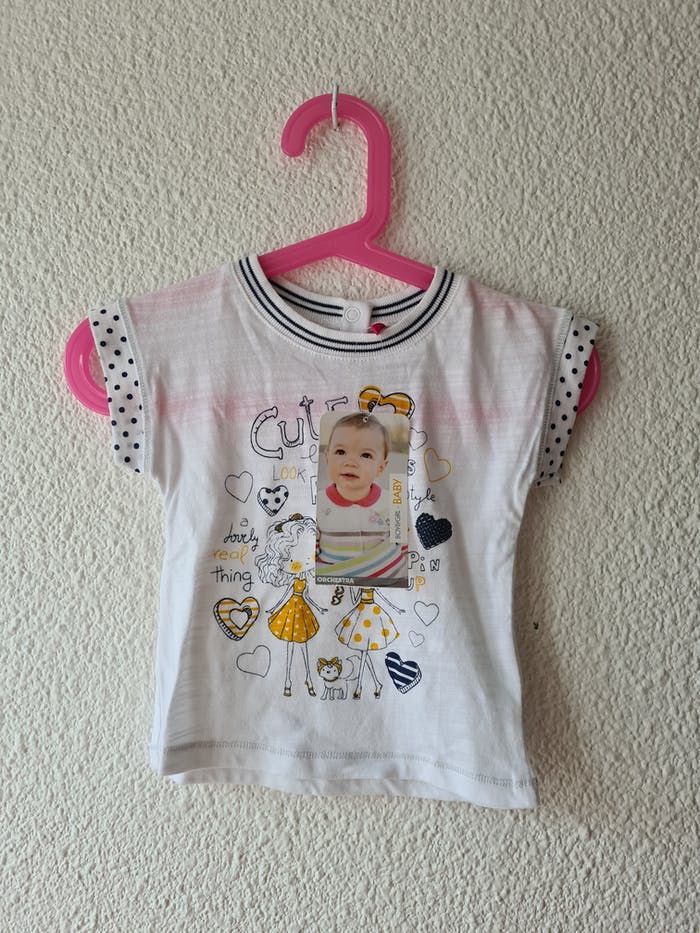 tee-shirt blanc Orchestra