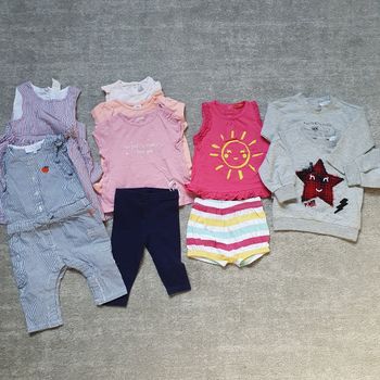 Lot vêtements bébé fille 6 mois