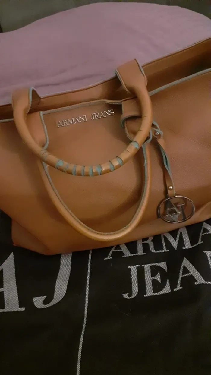 Grand sac armani jeans - photo numéro 15