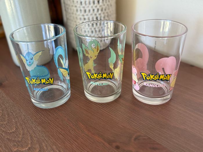 3 verres Pokémon - Amora - photo numéro 3