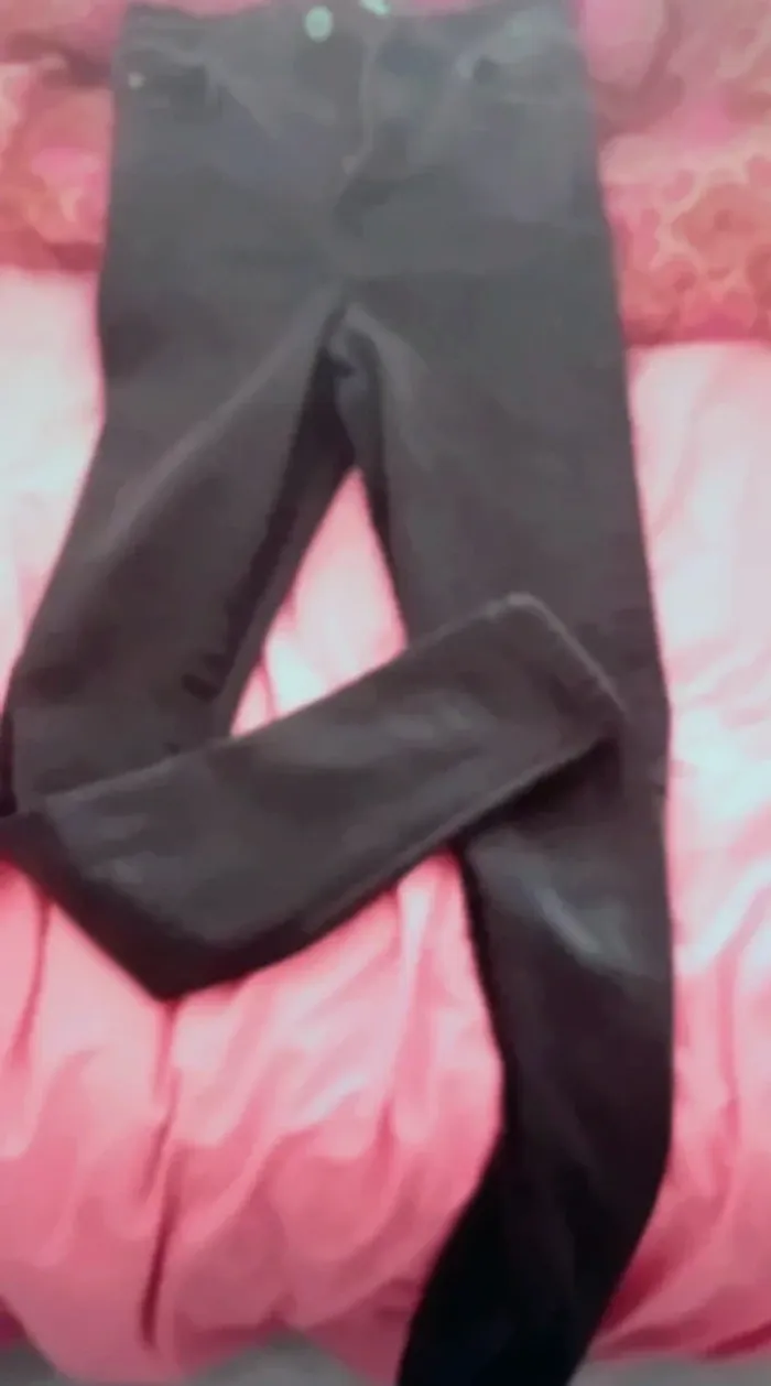 Très joli jean skinny noir Jennyfer en parfait état taille 32 ado - photo numéro 6