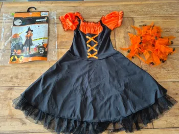 Robe de sorcière 5-6 ans