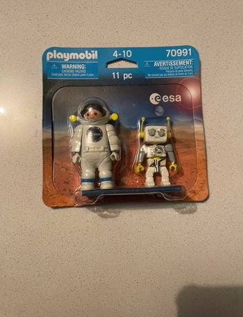 Playmobil duo astronaute ESA & Robert (Collector)