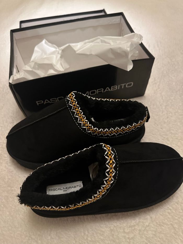 Chausson pantoufles Pascal Morabito Paris femme