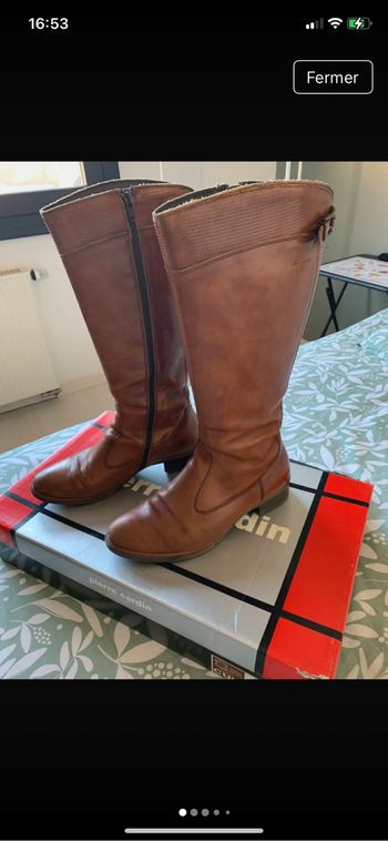 Bottes cuir
