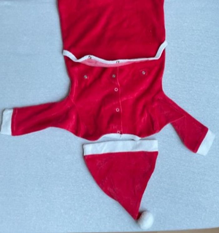 Dors bien / Grenouillère / Pyjama + Bonnet de Noël 71cm 9m - photo numéro 4
