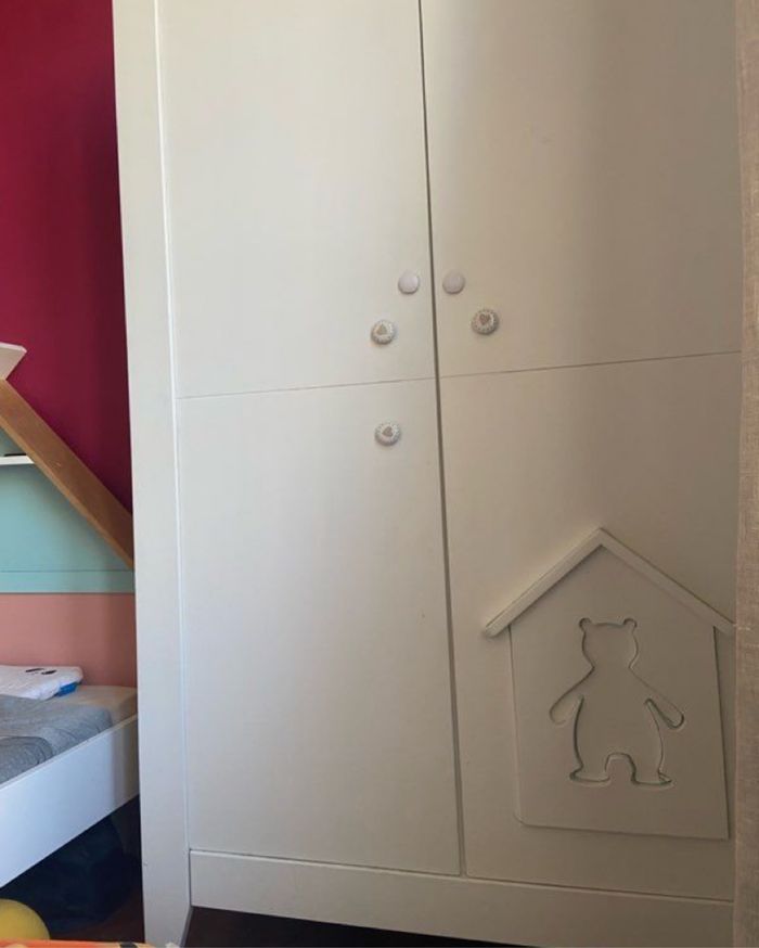 Dressing Enfant bois massif Noukie’s en très bon état - photo numéro 2