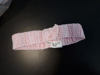 Bandeau rose 6 mois