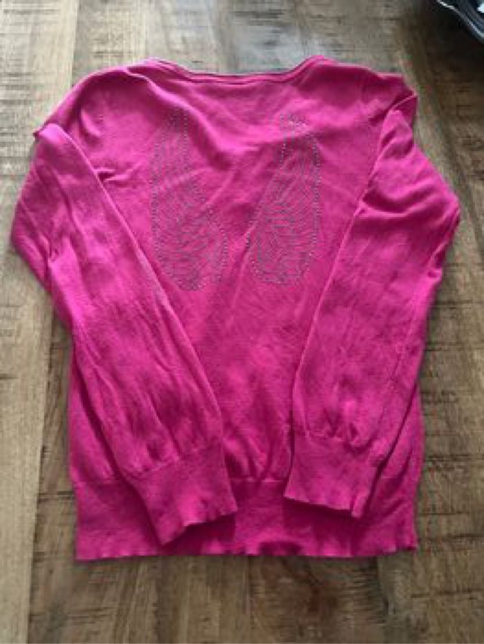 Pull Camaïeu fuchsia - photo numéro 4