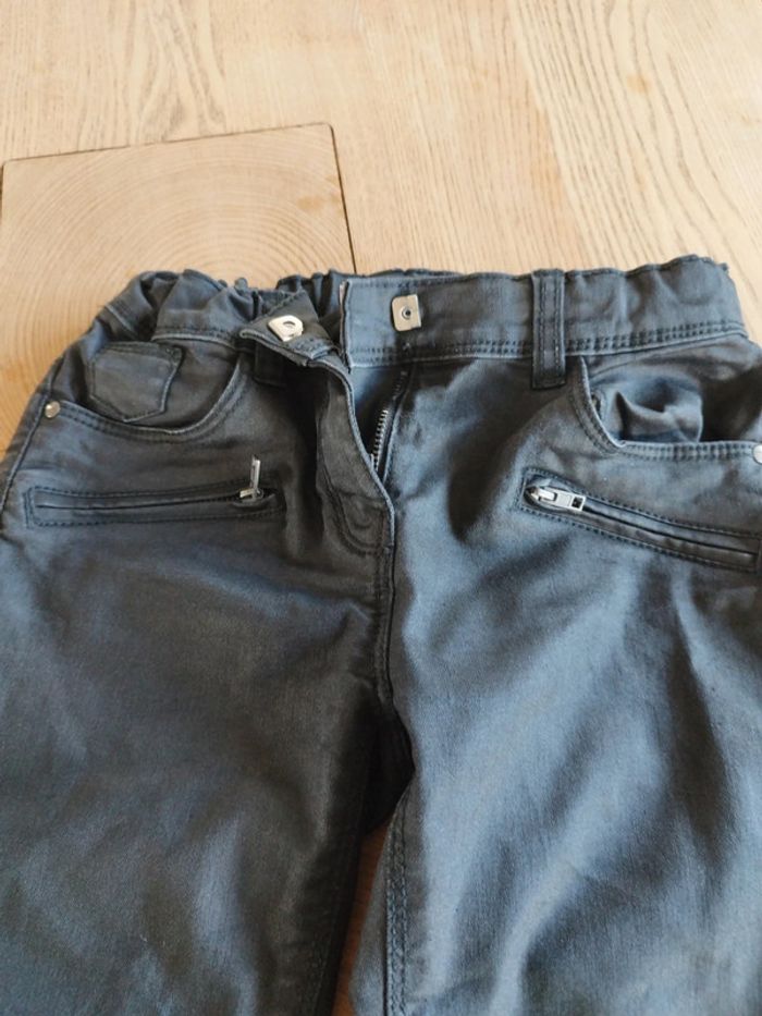 Pantalon slim simili fille - photo numéro 2
