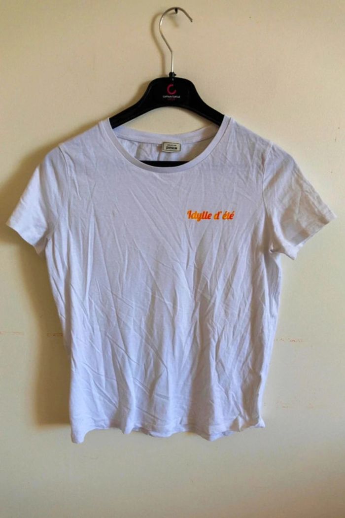 C50 t-shirt blanc Pinkie 36