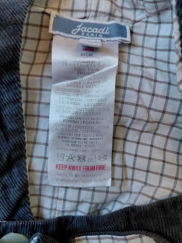 Salopette jacadi 6 mois - photo numéro 5