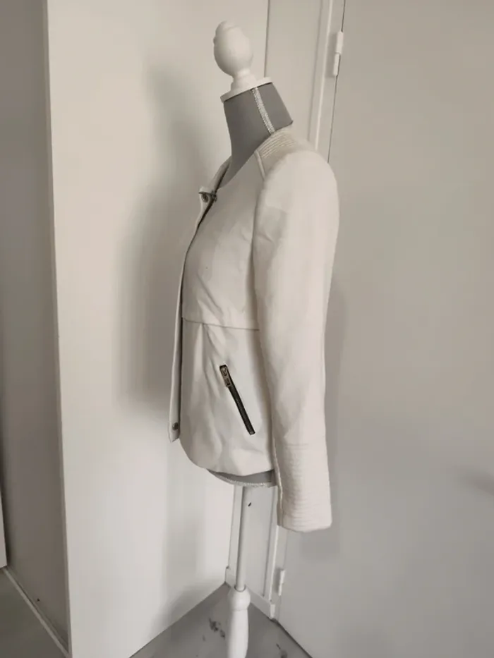 Veste blanche femme - photo numéro 2