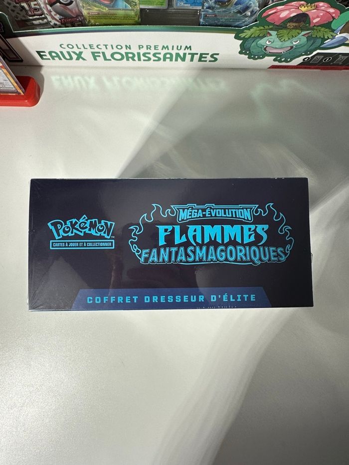 Pokémon – ETB ME02 Flammes Fantasmagoriques – Méga-Dracaufeu X – Scellage défectueux - photo numéro 5