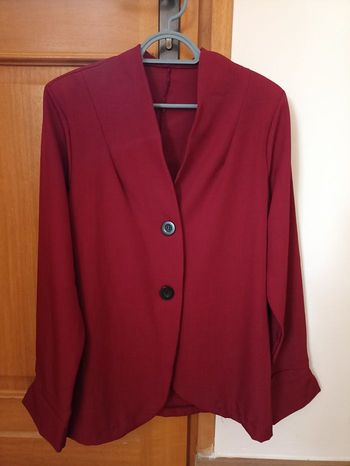 Veste blazer bordeaux