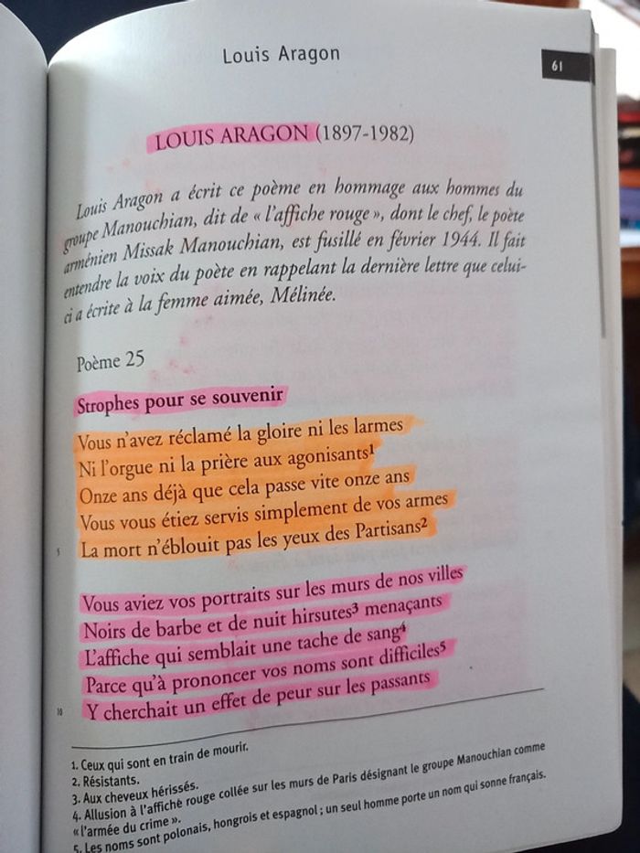 Livre : La Résistance en poésie - photo numéro 5