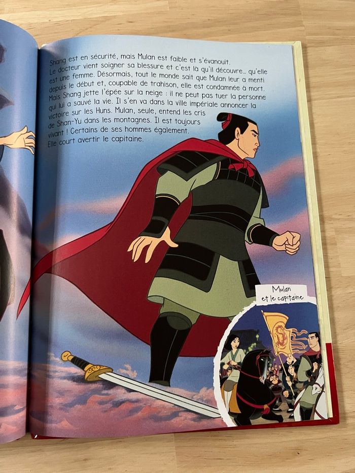 Livre Disney Audiocontes Magiques n°34 – Mulan – Bon État (Sans Figurines) - photo numéro 4