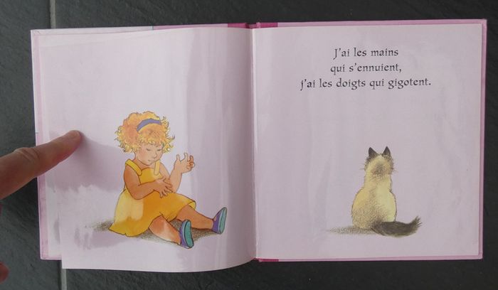 Joli livre "Léa a les doigts qui gigotent" - photo numéro 4