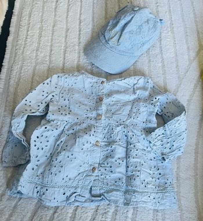 Blouse et casquette 3 ans - photo numéro 3
