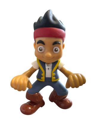 Figurine Disney Jake Le pirate Mattel 2012 7 cm