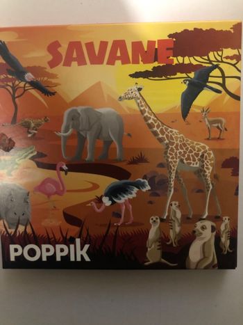 Jeu Mac donalds affiche savane