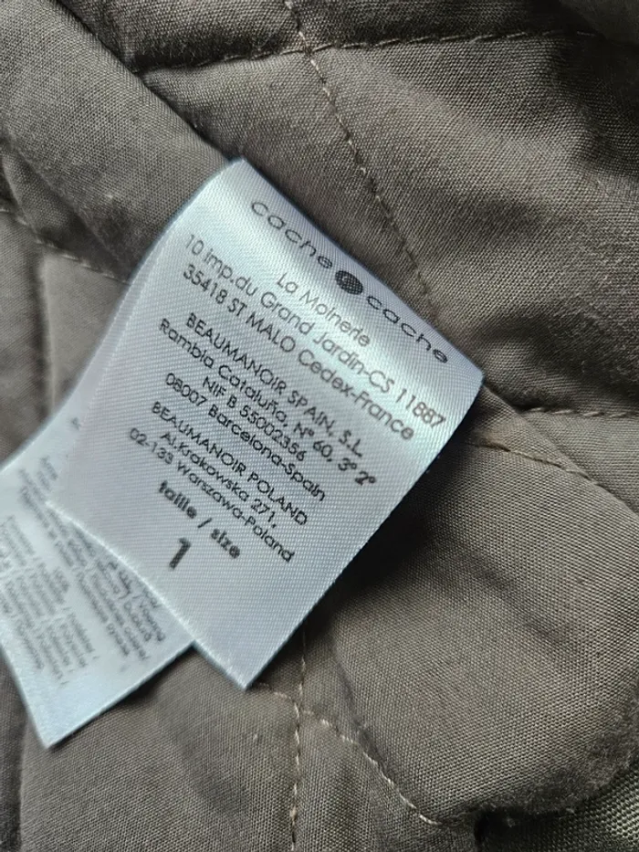 Manteau kaki - photo numéro 3
