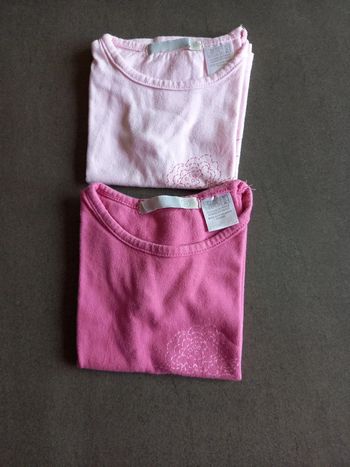 Lot de 2 tee shirts 18 mois