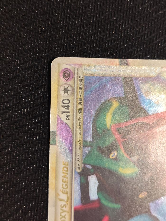 Carte pokémon Rayquaza légende - photo numéro 3