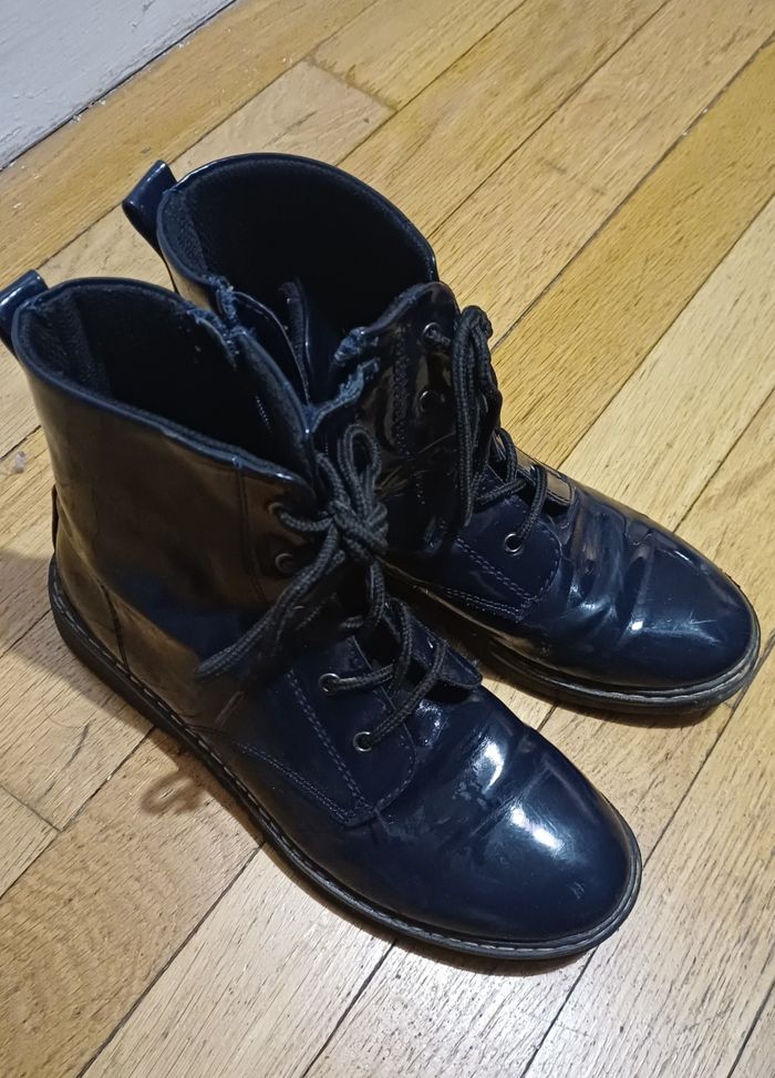 Bottines vernies