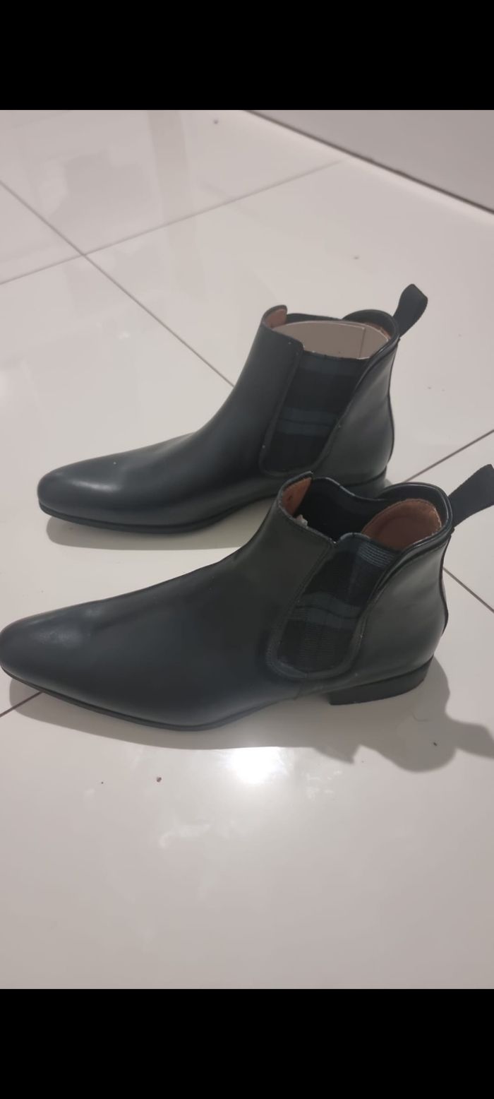 Boots homme bellini  100 en cuir taille 41,5 - photo numéro 2