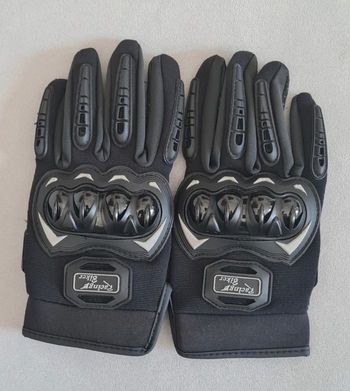 Gants moto tactile 