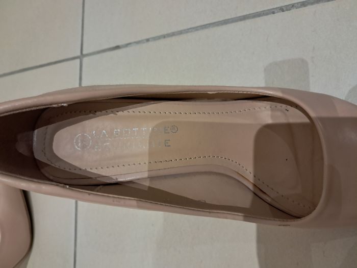 Escarpins à bout pointu nude P37 - photo numéro 2