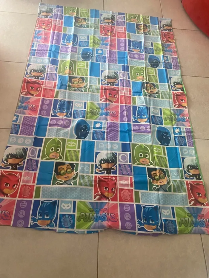 Ensemble parure de lit enfant pyjamasques pjmasks - photo numéro 3