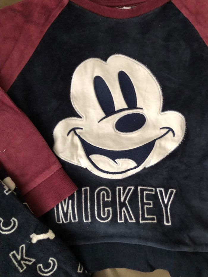 Pyjama  marine Mickey - photo numéro 4